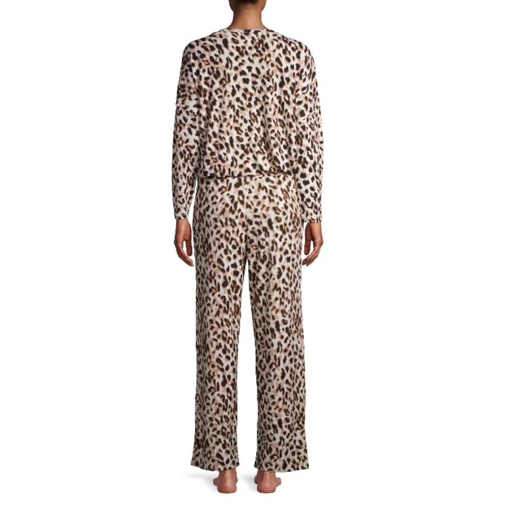Secret Treasures Animal Print Drawstring Top - Picture 4 of 9